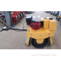 Rolling Wheel Soil Compactor Manual Single Drum Vibratory Road Roller FYL-700